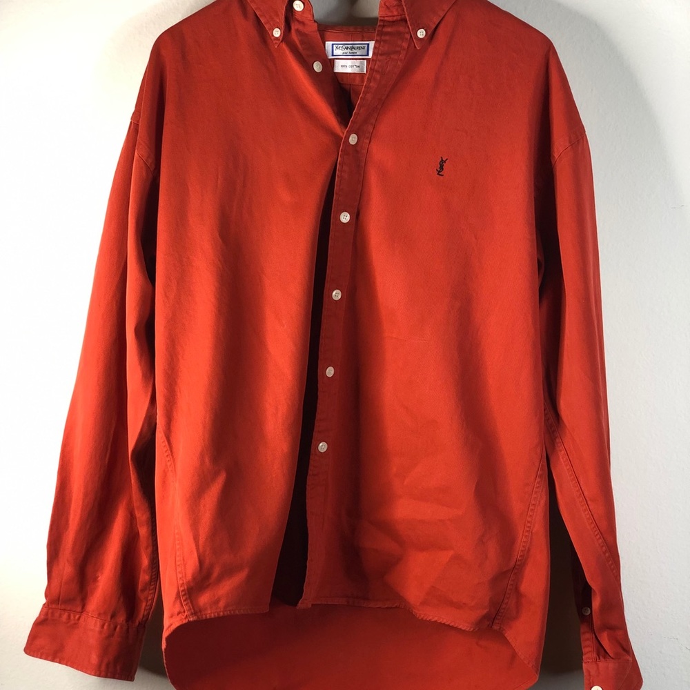 Ysl button down